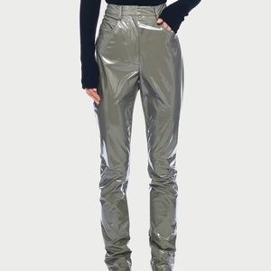 New Tibi Tech Patent Skinny Pant F119PA3052